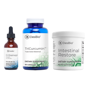 Digestive Support Bundle - GI Drainage, TriCurcumin, Intestinal Restore