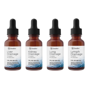 Drainage Bundle - Liver Drainage, Kidney Drainage, Lung Drainage, Lymph Drainage, Liposomal Vitamin C 5 oz