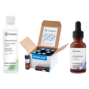 Pathogen Immune Support Bundle - Liposomal Resveratrol Curcumin, BOBA:SSR, AnXious